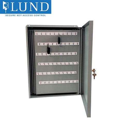 556 Keyhole Lund - 556-RE - Automotive Key Cabinet - Optional Capacity - 18 Gauge ...