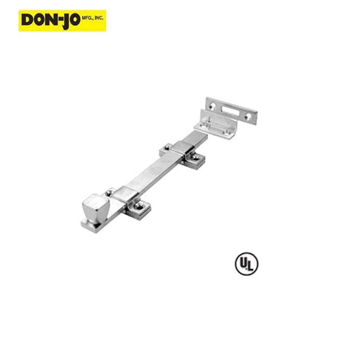 Don-Jo - 1581 - Surface Bolt - 12" Length - 1" Width - UHS Hardware