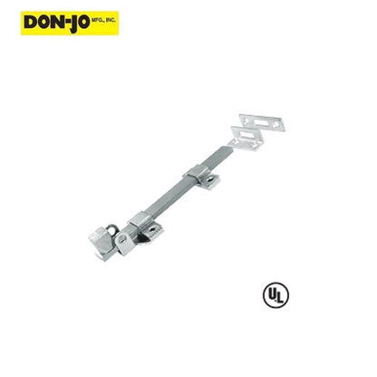 Don-Jo - 1582 - Surface Bolt - 8" Length - 1" Width - Optional Finish - UHS Hardware