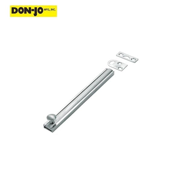 Don-Jo - SB 4 - Slide Bolt - 4" Length - 5/8" Width - Optional Finish - UHS Hardware
