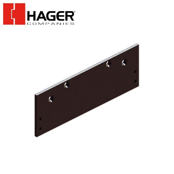 Hager - 5915 - Drop Plate Narrow Rail - Optional Finish