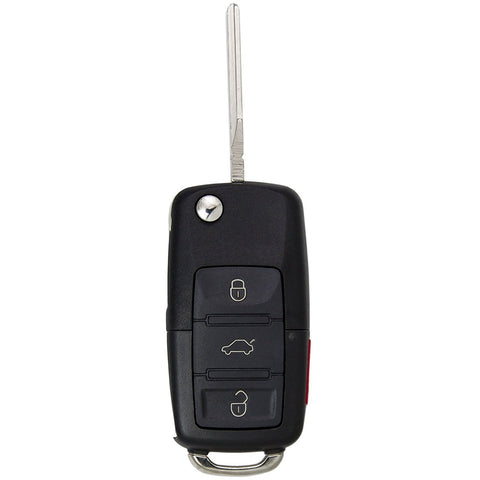 2002-2006 Volkswagen / 4-Button Flip-Key / 1J0959753AM (OEM Refurb) - UHS Hardware