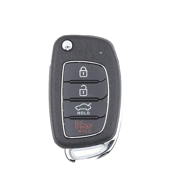2017-2020 Hyundai Sonata / 4-Button Flip Key / PN: 95430-C1210 / TQ8-RKE-4F25 (LF 4BT) (RFK-HY-SN25) - UHS Hardware