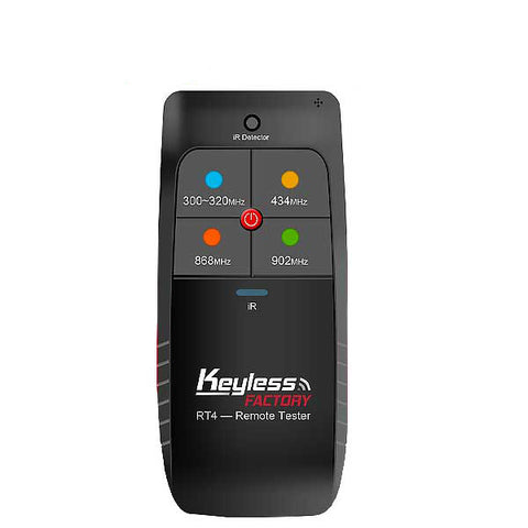 KeylessFactory: Remote Tester for 4 frequency / 868mhz / 433mhz / 802mhz / 315mhz, IR included - UHS Hardware