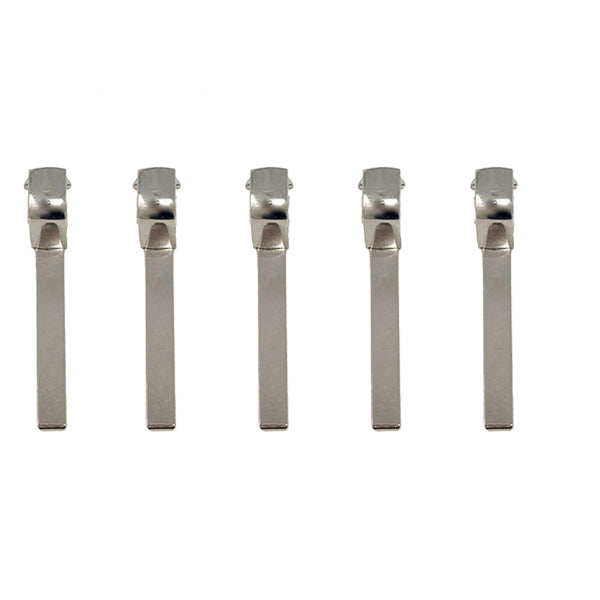 5 x 2010-2021 GMC / Remote Flip Key Blade with Head / PN: HU100 (AFTERMARKET) (Pack of 5) - UHS Hardware