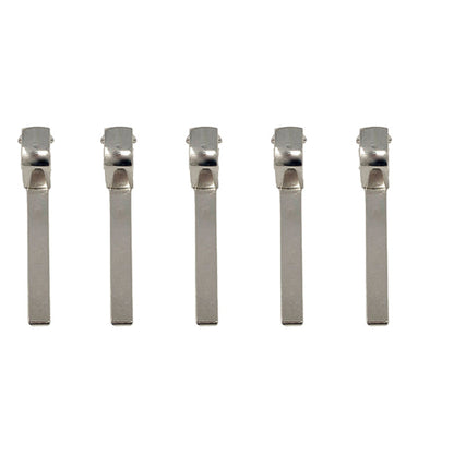 5 x 2010-2021 GMC / Remote Flip Key Blade with Head / PN: HU100 (AFTERMARKET) (Pack of 5) - UHS Hardware