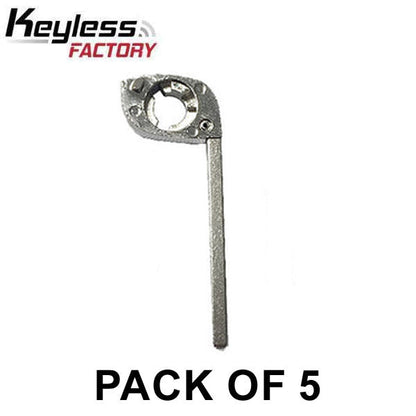 5 x 2010-2021 GMC / Remote Flip Key Blade with Head / PN: HU100 (AFTERMARKET) (Pack of 5) - UHS Hardware