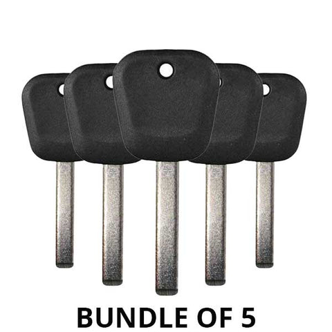 5x 2015-2020 GM B120 / B121 Transponder Key / Circle Plus (BUNDLE OF 5) - UHS Hardware