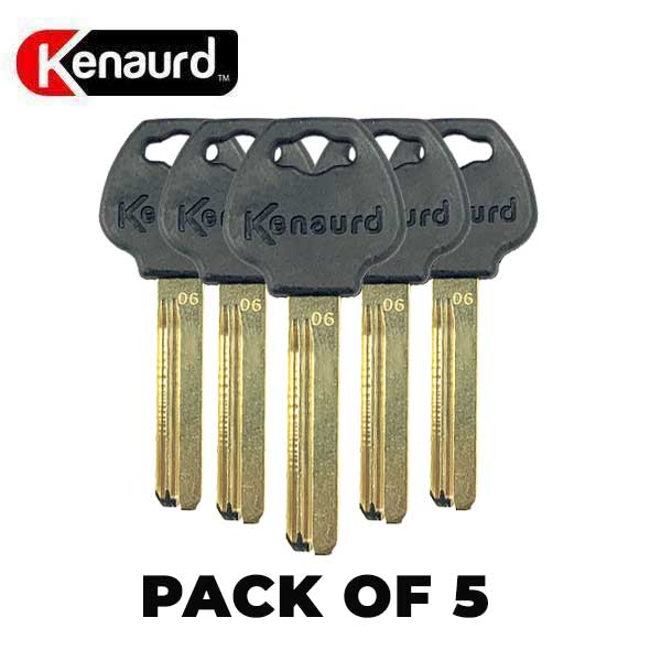 5 x High Security - Key Blanks - 06 Dimple Keyway (Bundle of 5) - UHS Hardware