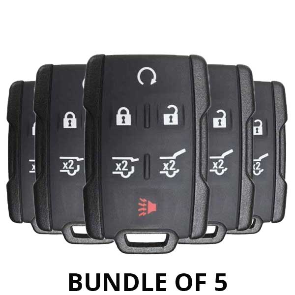 5 x 2015-2019 GM / 6-Button Keyless Entry Remote / M3N32337100 (BUNDLE OF 5) - UHS Hardware