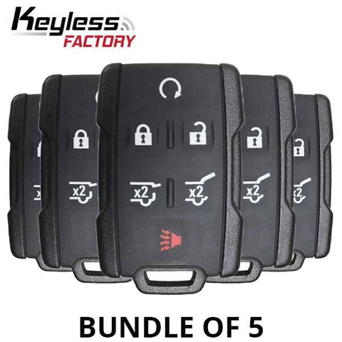 5 x 2015-2019 GM / 6-Button Keyless Entry Remote / M3N32337100 (BUNDLE OF 5) - UHS Hardware