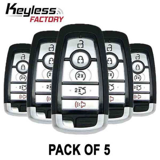 2017-2020 Ford / 5-Button Smart Key / M3N-A2C93142600 (BUNDLE OF 5) - UHS Hardware