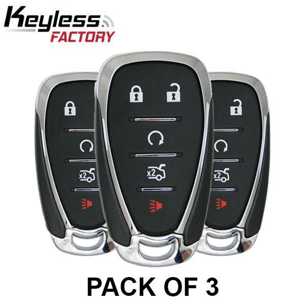 2016-2020 Chevrolet / 5-Button Smart Key / HYQ4EA (3xRSK-GM-4EA-5) (Pack of 3) - UHS Hardware
