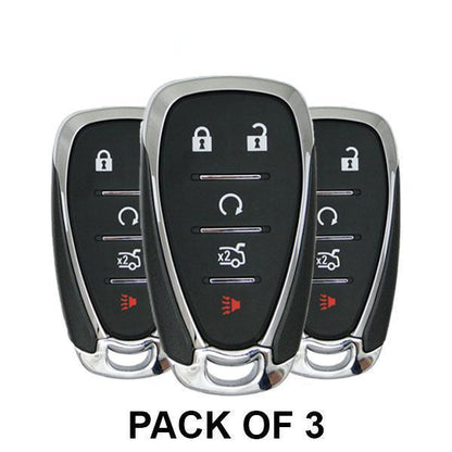 2016-2020 Chevrolet / 5-Button Smart Key / HYQ4EA (3xRSK-GM-4EA-5) (Pack of 3) - UHS Hardware