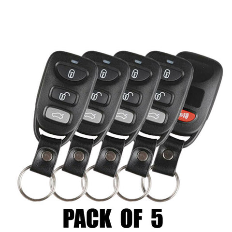 5x Hyundai Style / 4-Button Universal Remote for VVDI Key Tool (Pack OF 5) - UHS Hardware