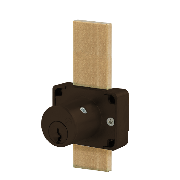 Olympus - 200DW - Drawer Deadbolt Lock - D4291 4-pin - Optional Cylinder Length - Long Bolt - Oil Rubbed Bronze - Optional Keying - Grade 1 - UHS Hardware