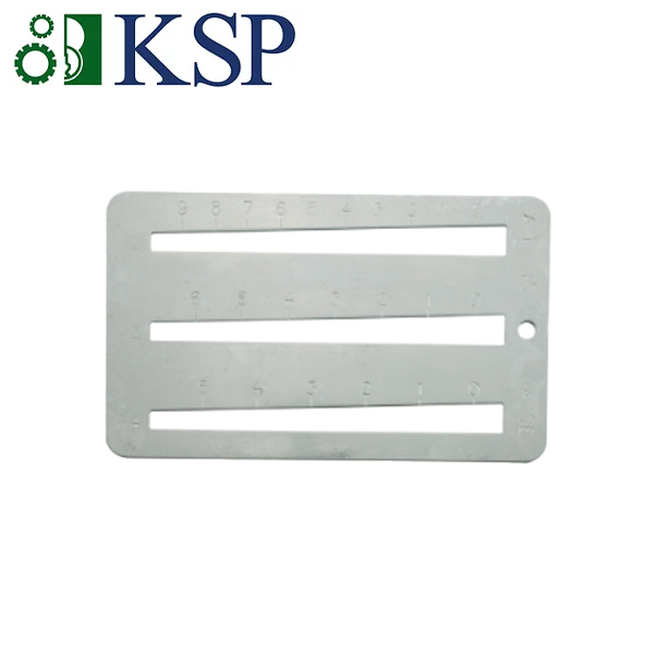 KSP - 611 - Key Cut Decoding Gage - UHS Hardware