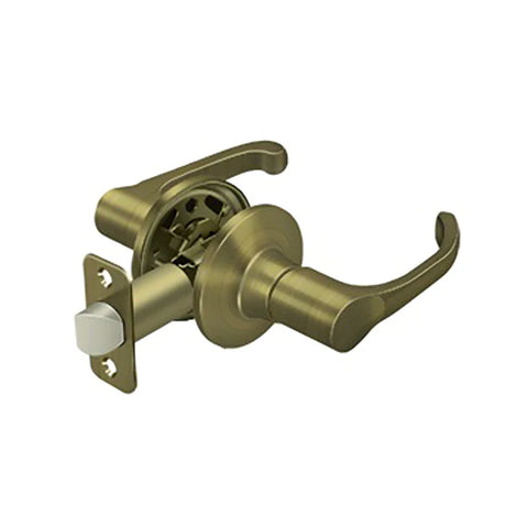 Deltana - Manchester Lever Passage - 2-3/8" Backset - 1-3/8" - 2" Door Thickness - Universal Handing - Optional Finish