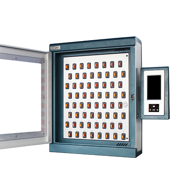 Landwell - I Keybox 64 - Intelligent Key Management System - Android OS - Single Cabinet - Key Safe - RFID  - 64 Key slots - UHS Hardware