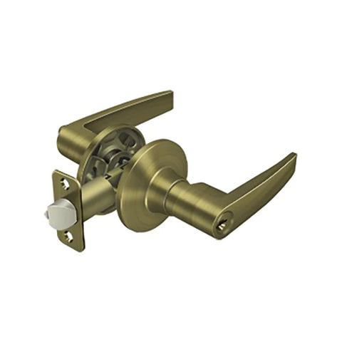 Deltana - Morant Lever Entry - 2-3/8" Backset - 1-3/8" - 2" Door Thickness - Universal Handing - Optional Finish