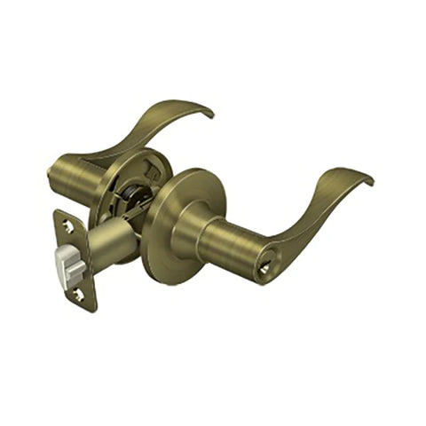 Deltana - Savanna Lever Entry - 2-3/8" Backset - 1-3/8" - 2" Door Thickness - Right Handed - Optional Finish