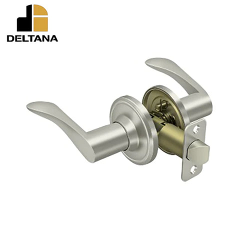Deltana - Trelawny Lever Passage - 2-3/8" Backset - 1-3/8" - 2" Door Thickness - Left Handed - Optional Finish
