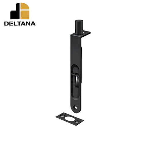 Deltana - 6" Flush Bolt - Heavy Duty Round - Optional Finish
