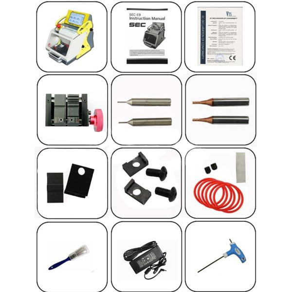 Tablet Cutting Machine - SEC-E9 Automatic Key Cutting Tool