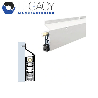 Legacy Manufacturing - 7093 - Extended-Drop Automatic Door Bottom - 29/32" x 3-1/2" - Optional Finish - Optional Length