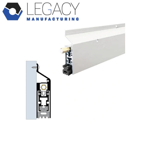 Legacy Manufacturing - 7093 - Extended-Drop Automatic Door Bottom - 29/32" x 3-1/2" - Optional Finish - Optional Length