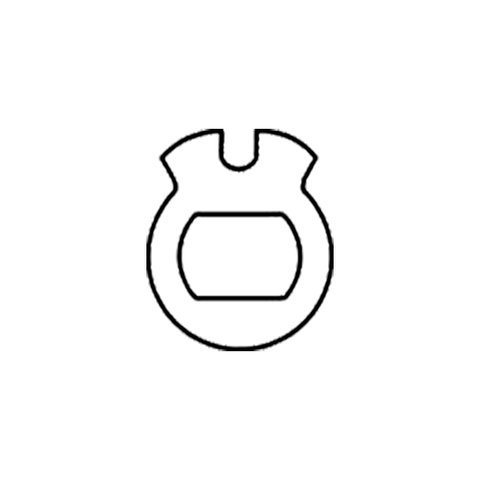 Olympus - 720 series - KR - Cam shifter for key removable in locked position only - UHS Hardware