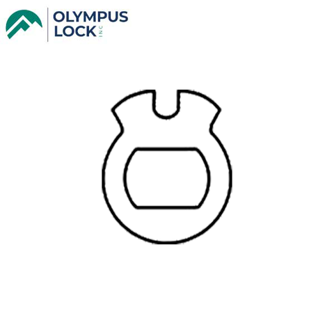 Olympus - 720 series - KR - Cam shifter for key removable in locked position only - UHS Hardware