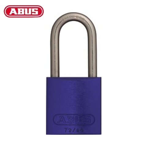 Abus - 08400 - Padlock Aluminum 72/40Hb40 - 1-1/2" Shackle - Optional Keying - Optional Finish - Optional Number Of Locks - UHS Hardware