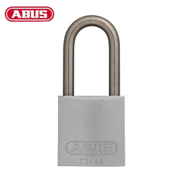 Abus - 08400 - Padlock Aluminum 72/40Hb40 - 1-1/2" Shackle - Optional Keying - Optional Finish - Optional Number Of Locks - UHS Hardware