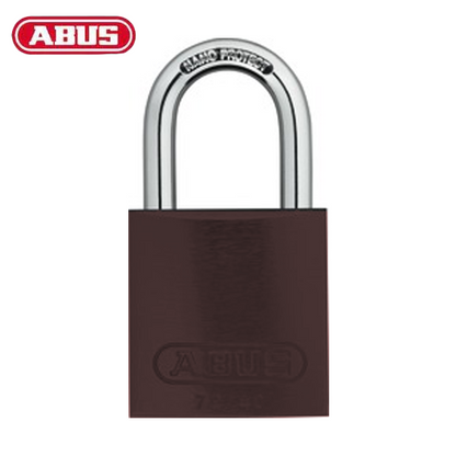 Abus - 08302 - Padlock Aluminum 72/40 - 1" Shackle - Optional Keying - Optional Finish - Optional Number Of Locks - UHS Hardware