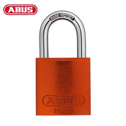 Abus - 08302 - Padlock Aluminum 72/40 - 1" Shackle - Optional Keying - Optional Finish - Optional Number Of Locks - UHS Hardware