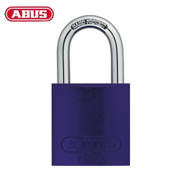 Abus - 08302 - Padlock Aluminum 72/40 - 1" Shackle - Optional Keying - Optional Finish - Optional Number Of Locks - UHS Hardware