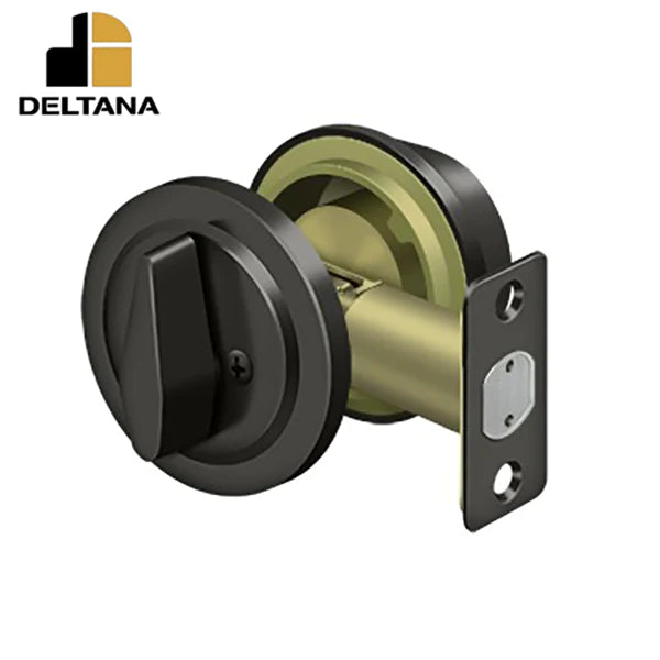 Deltana - Single Cylinder Deadbolt - Grade 2 - KA2 - Heavy Duty - 2-3/8" Backset - 1 3/8" - 2" Door Thickness - Optional Finish