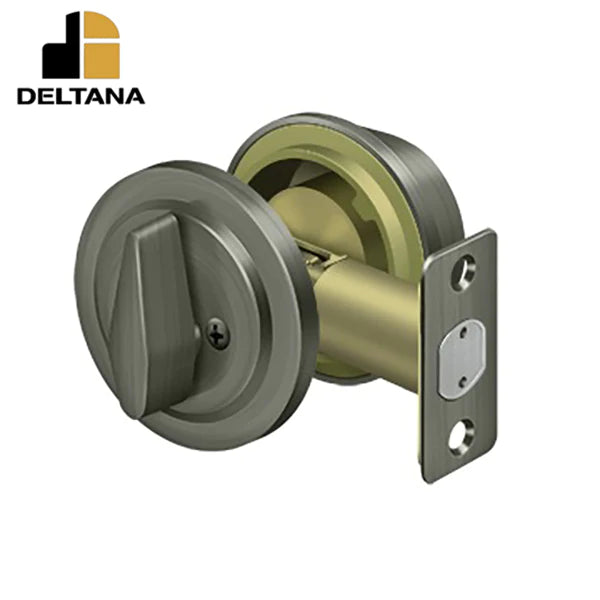 Deltana - Single Cylinder Deadbolt - Grade 2 - KA2 - Heavy Duty - 2-3/8" Backset - 1 3/8" - 2" Door Thickness - Optional Finish