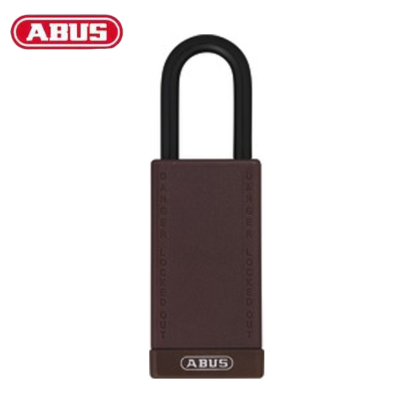 Abus - 09881 - Plastic-Covered Aluminum Core Padlock 74Lb/40 - Optional Keying - Optional Finish - Optional Number Of Locks - UHS Hardware