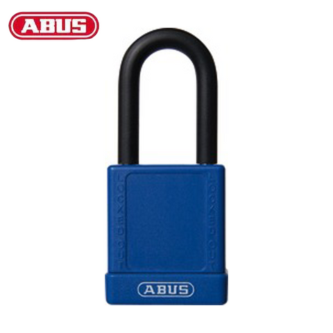 Abus - 19613 - Plastic-Covered Aluminum Core Padlock 74/40  - Optional Keying - Optional Finish - 6 Pack - UHS Hardware