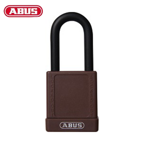 Abus - 19613 - Plastic-Covered Aluminum Core Padlock 74/40  - Optional Keying - Optional Finish - 6 Pack - UHS Hardware