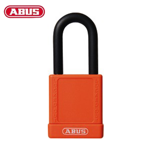 Abus - 19250 - Plastic-Covered Aluminum Core Padlock 74/40 - Optional Keying - Optional Finish - Optional Number Of Locks - UHS Hardware