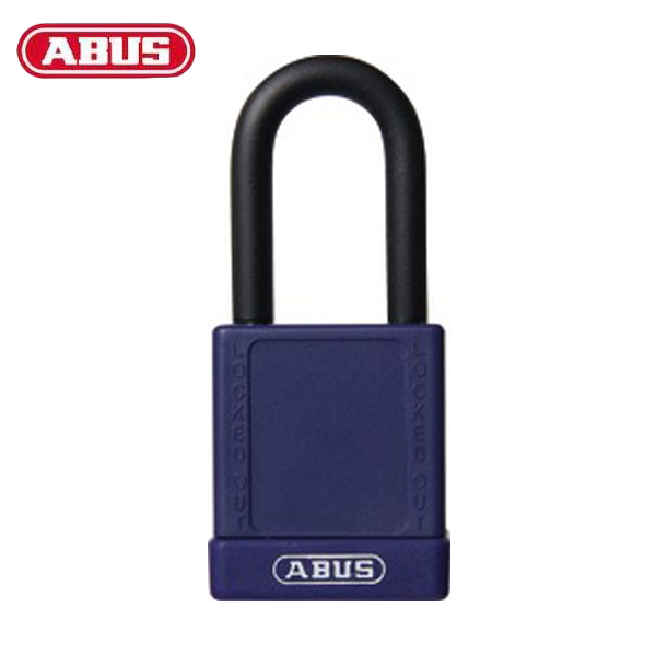 Abus - 19613 - Plastic-Covered Aluminum Core Padlock 74/40  - Keyed Alike - Optional Finish - 3 Pack - UHS Hardware