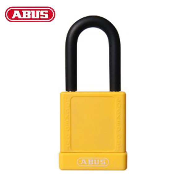 Abus - 19613 - Plastic-Covered Aluminum Core Padlock 74/40  - Optional Keying - Optional Finish - 6 Pack - UHS Hardware