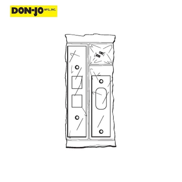 Don-Jo - FBRK 2 - Filler Plate Kits- 16 Gauge - UHS Hardware