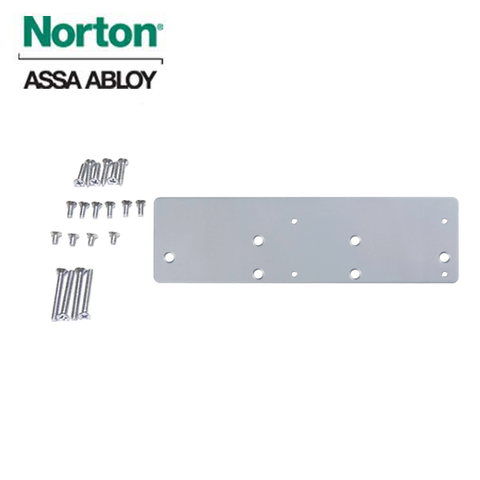 Norton - 7786 - Drop Plate for 7500 Series Door Closers - Aluminum - UHS Hardware