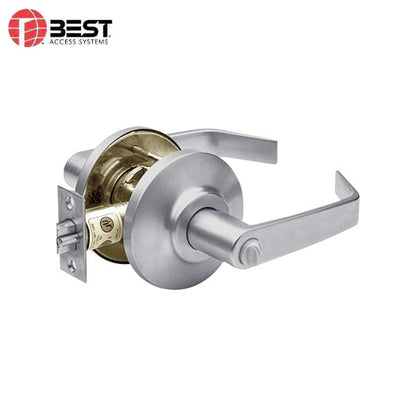 BEST - 7KC30L15DS3626 - Privacy Cylindrical Lock - Fire Rated - 15 Lever - Satin Chrome - Grade 2 - UHS Hardware