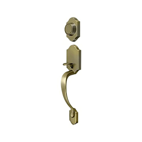 Deltana - Hanover Handleset - Dummy - Solid Brass - Optional Finish