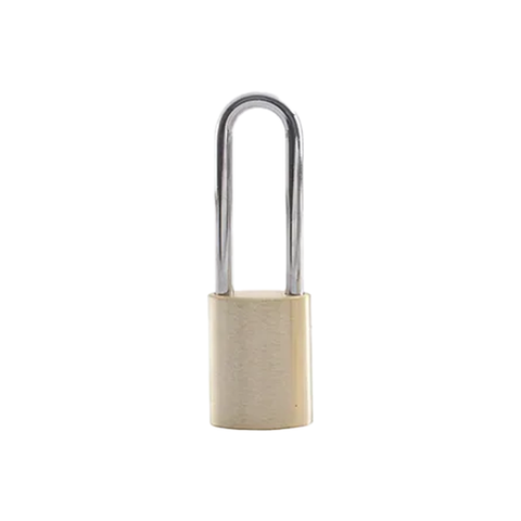 KSP - 800 Series - IC Brass Padlock - 5/16” Shackle Diameter - Optional Shackle Length - Chrome Plated Steel Shackle - UHS Hardware